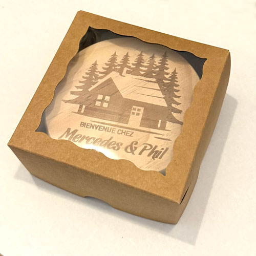 Wine-Not Coasters (4x) | Wood - Image 3